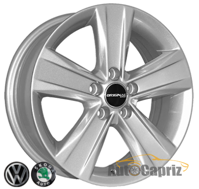 Диски Replica Skoda 492 S R14 W6.0 PCD5x100 ET38 DIA57.1
